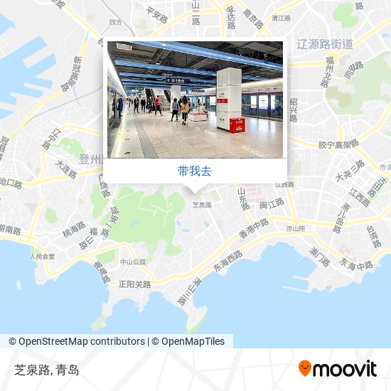 芝泉路地图