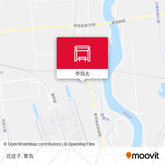 北堤子地图