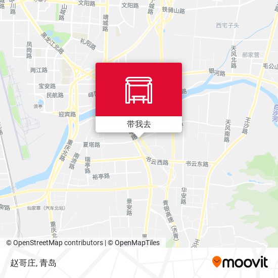 赵哥庄地图