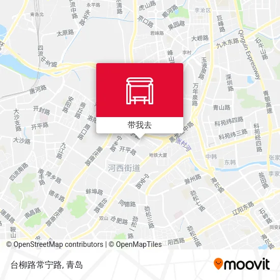 台柳路常宁路地图