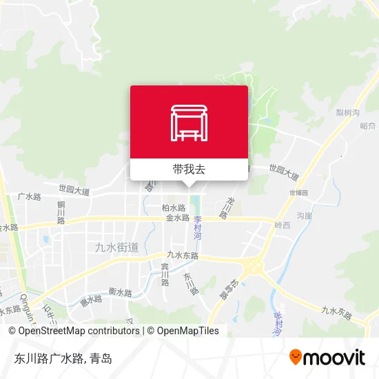 东川路广水路地图