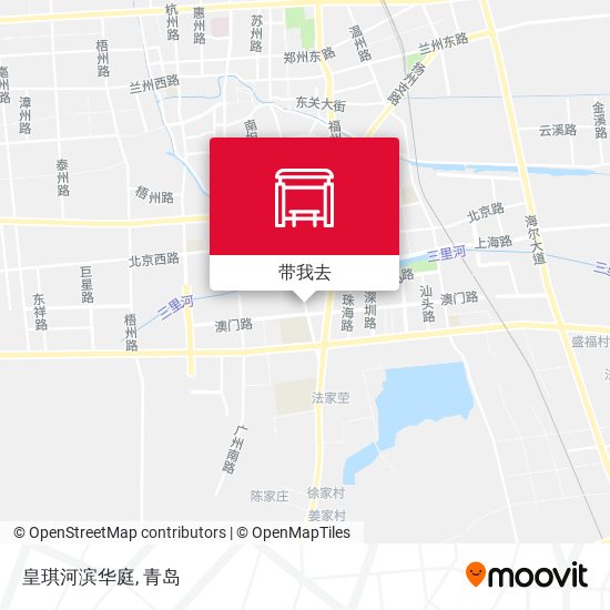 皇琪河滨华庭地图