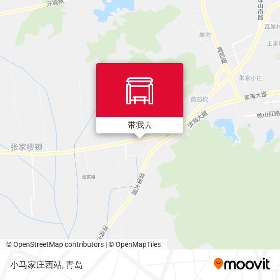 小马家庄西站地图