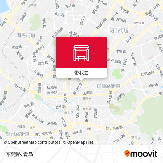 东莞路地图