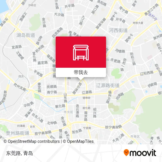 东莞路地图