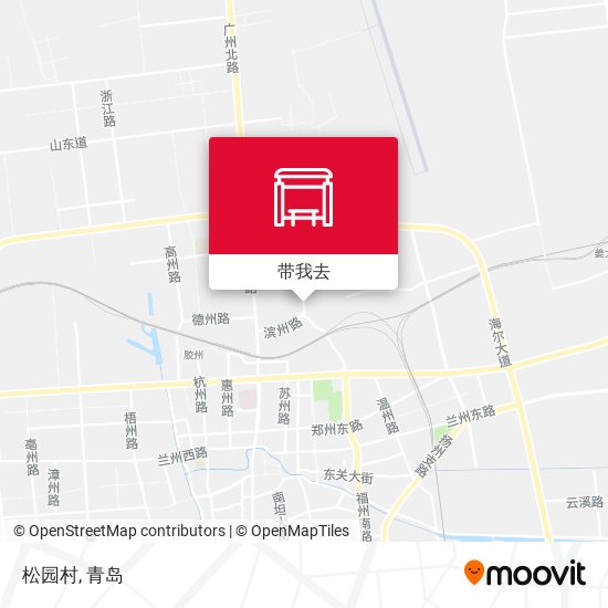 松园村地图