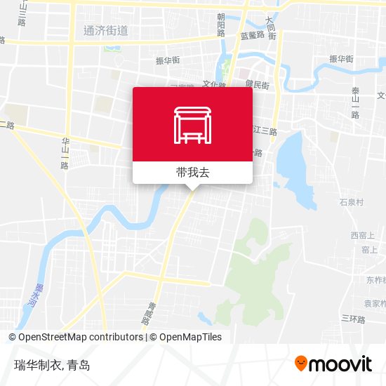 瑞华制衣地图