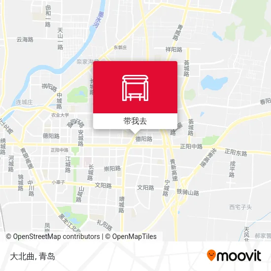 大北曲地图