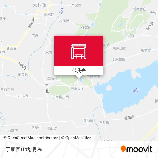 于家官庄站地图