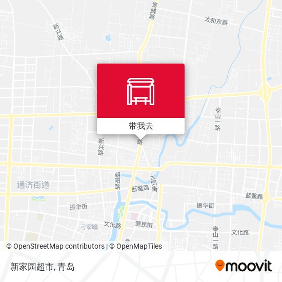 新家园超市地图