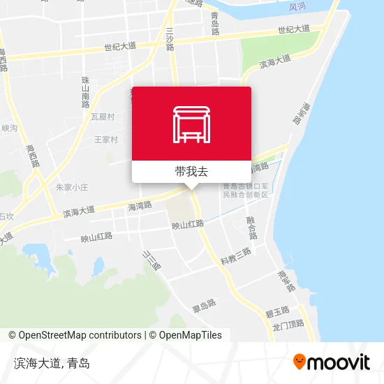 滨海大道地图