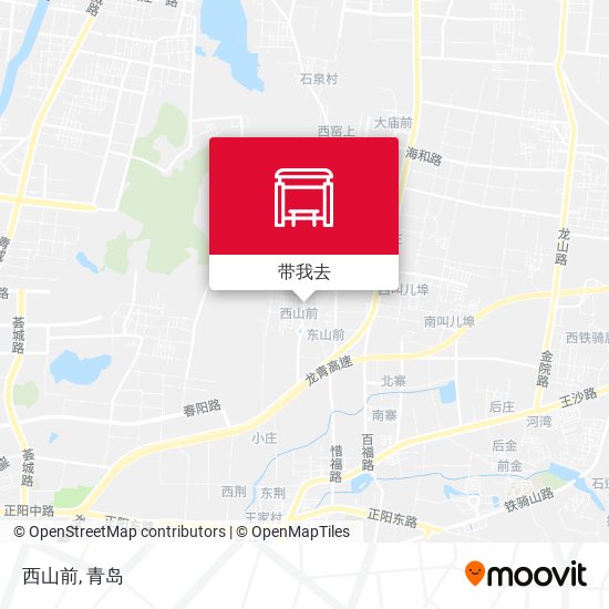 西山前地图