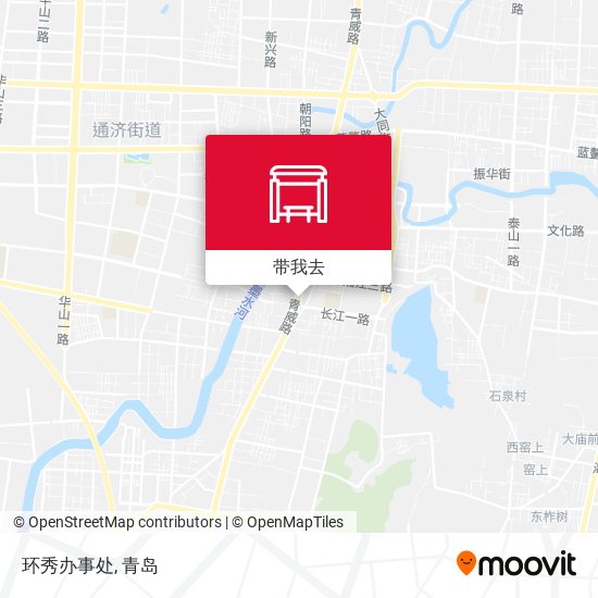 环秀办事处地图