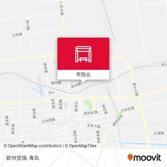胶州货场地图