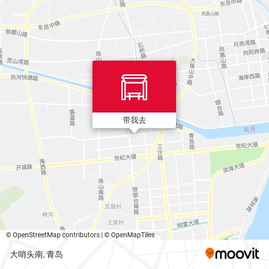 大哨头南地图