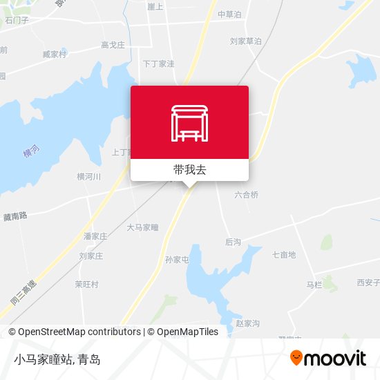 小马家瞳站地图
