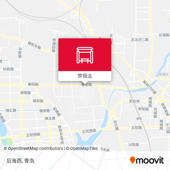 后海西地图
