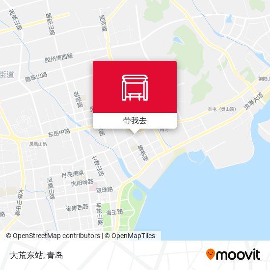 大荒东站地图