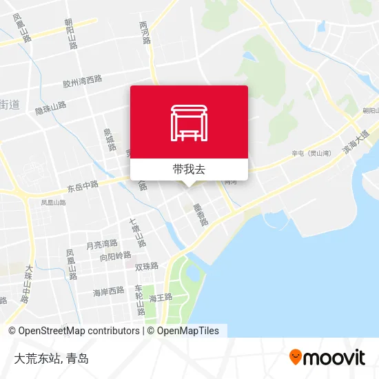 大荒东站地图