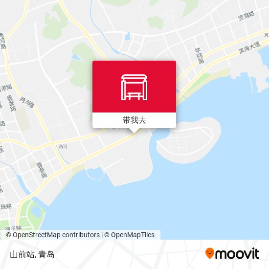 山前站地图