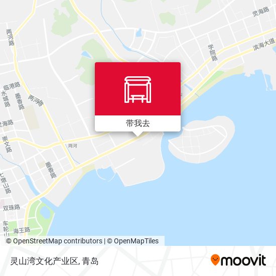 灵山湾文化产业区地图