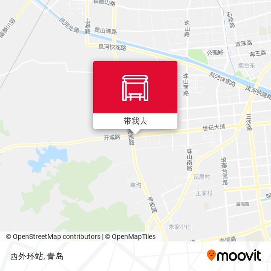 西外环站地图