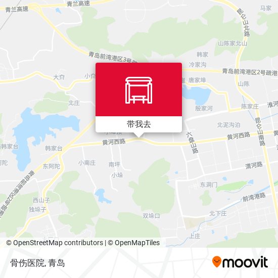 骨伤医院地图
