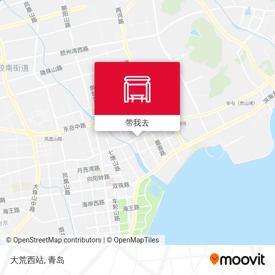 大荒西站地图