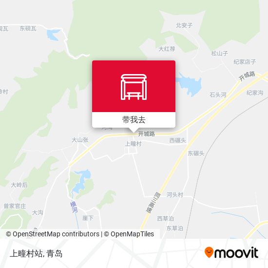 上疃村站地图