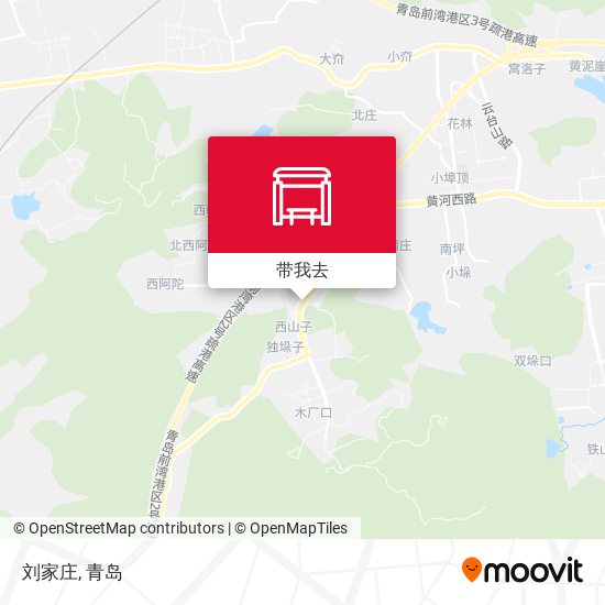 刘家庄地图