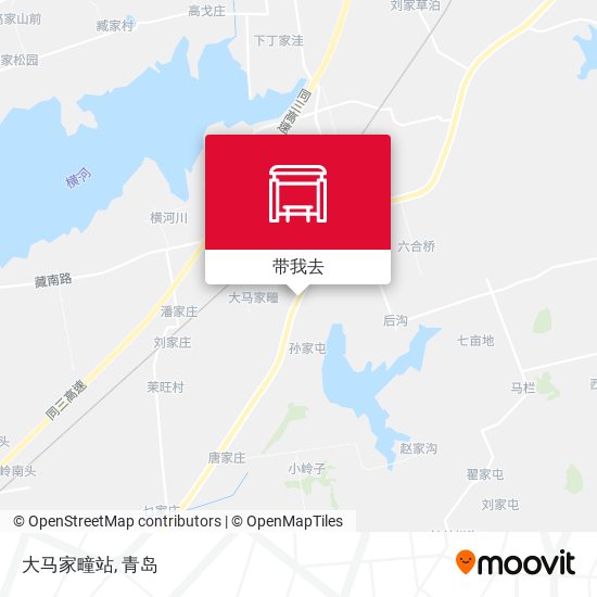 大马家疃站地图