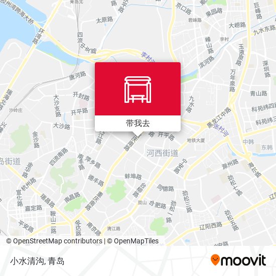 小水清沟地图