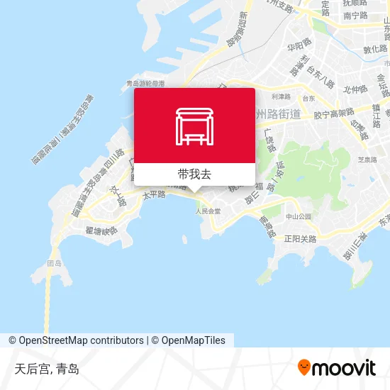 天后宫地图