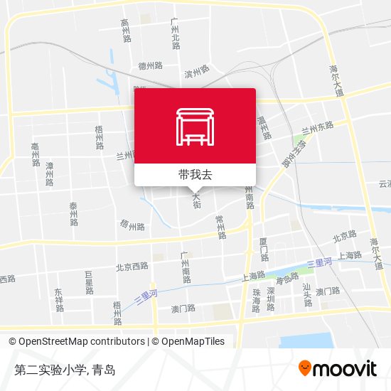 第二实验小学地图
