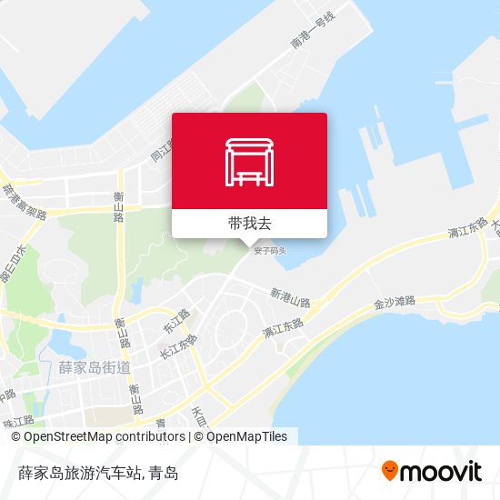 薛家岛旅游汽车站地图