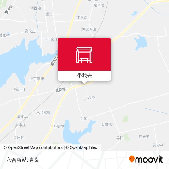 六合桥站地图