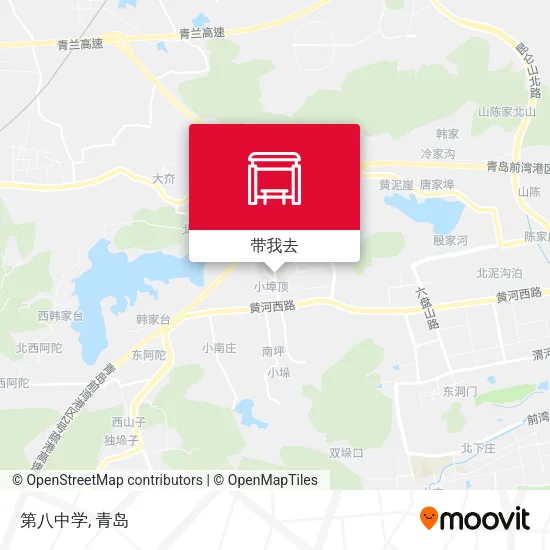第八中学地图