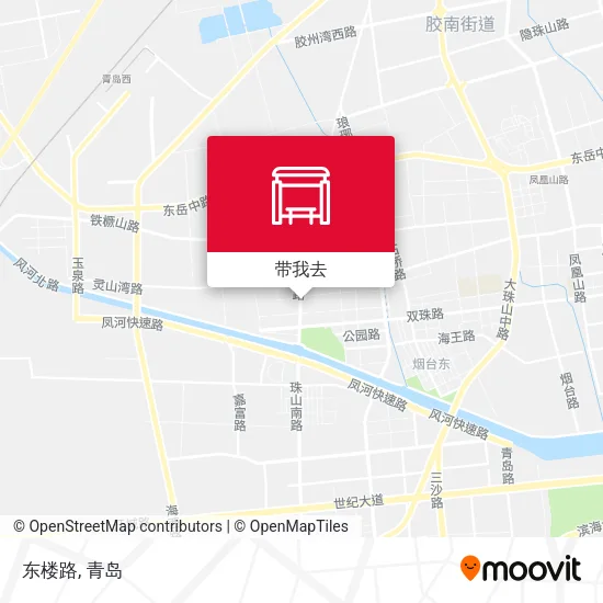 东楼路地图