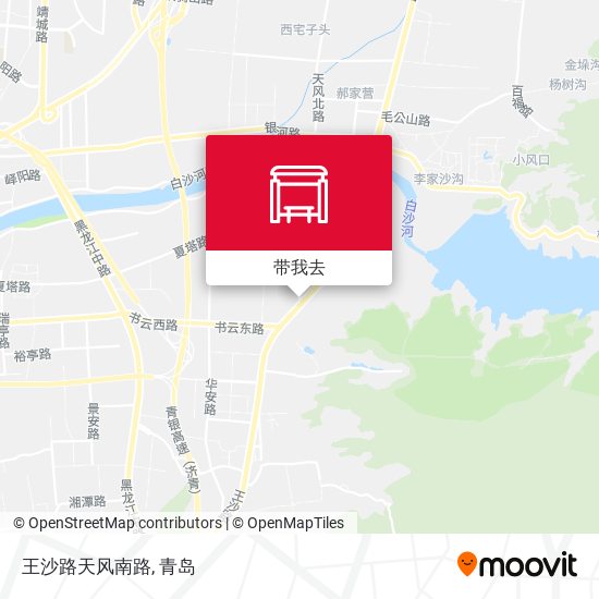 王沙路天风南路地图