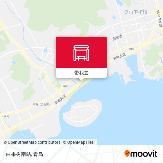 白果树南站地图