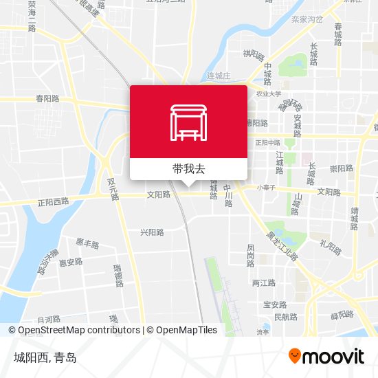 城阳西地图