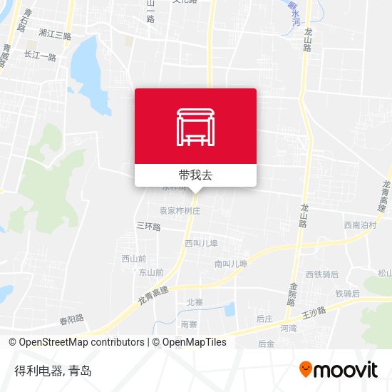 得利电器地图