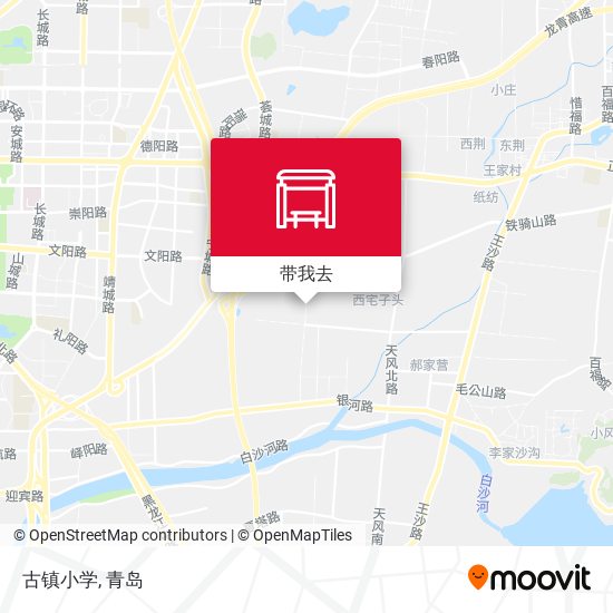 古镇小学地图