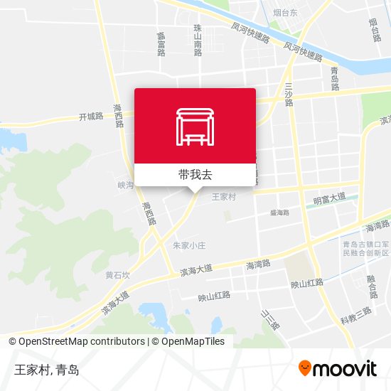 王家村地图