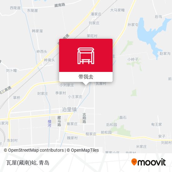 瓦屋(藏南)站地图