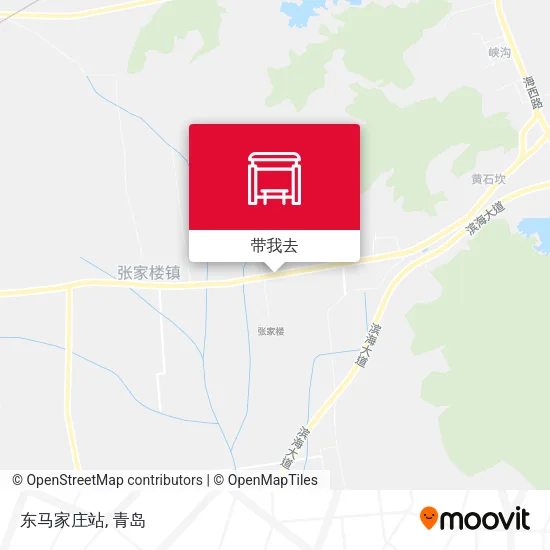 东马家庄站地图