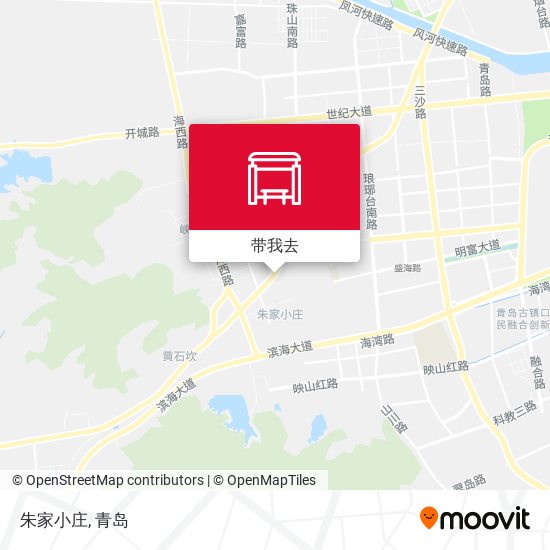 朱家小庄地图