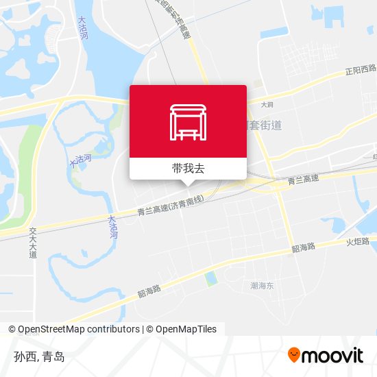 孙西地图