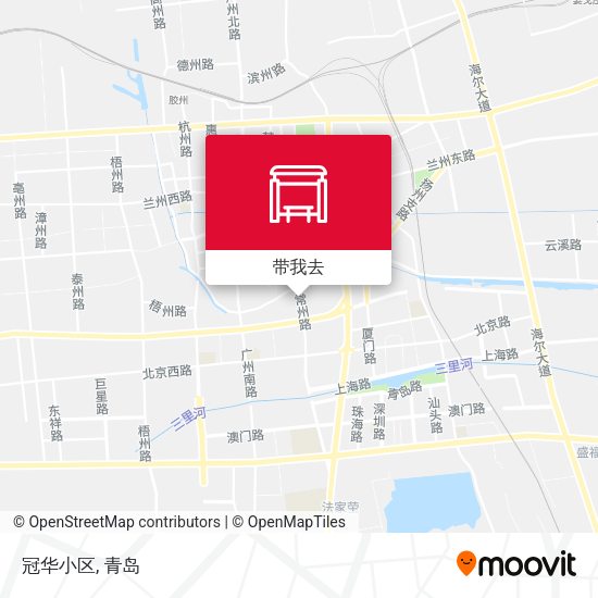 冠华小区地图