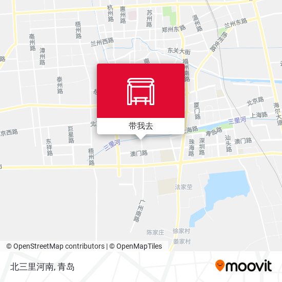 北三里河南地图